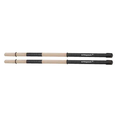 Schlagwerk Rob6 Rods Batterie Bambou (La Paire) Balais / Rods