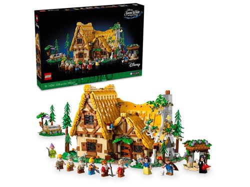LEGO 43242 Disney La maison de Blanche-Neige et des Sept Nains