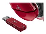 Turtle Beach Stealth 600 Gen 2 MAX - Micro-casque - circum-aural - 2,4 GHz - sans fil - USB - rouge foncé