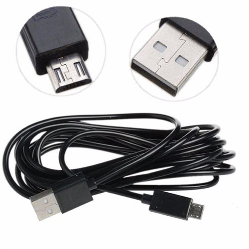 C&acirc;ble USB recharge manette pour Sony Playstation 4 PS4 - 3 m&egrave;tres -