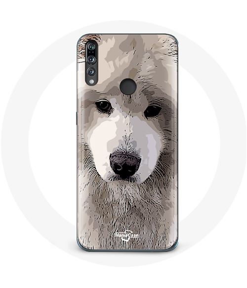 Coque pour Huawei p30 lite Samoyède Gris Race de chiens Maniacase