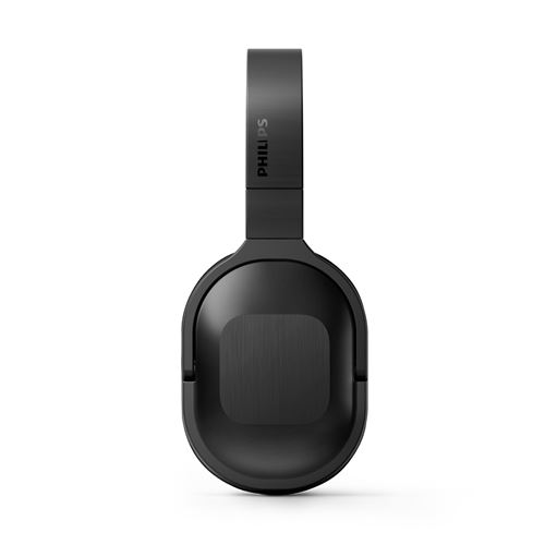Philips TAH6506BK - Kopfhörer mit Mikrofon - ohrumschließend - Bluetooth - kabellos - aktive Rauschunterdrückung - 3,5 mm Stecker - Schwarz