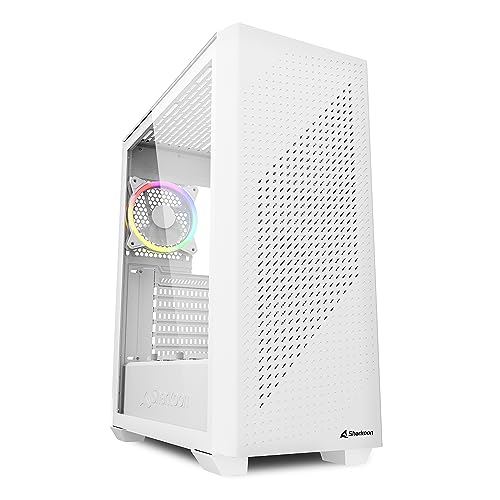 Sharkoon VS9 - ATX case - Gehäuse - Tower - Weiß