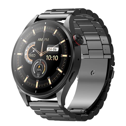 Montre Connectée FW66 IP66 IRON R avec Bracelet Métal Maxcom
