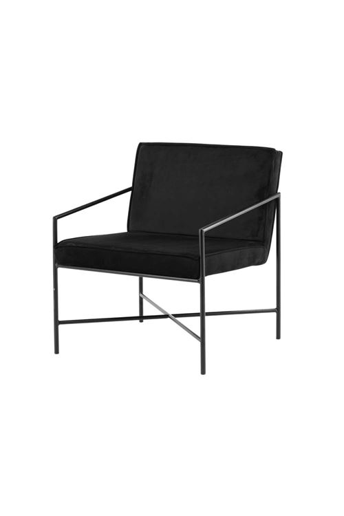 Non Communiqué Noir Rakel Fauteuil