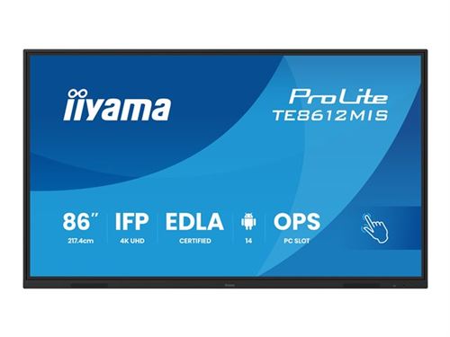 Moniteur iiyama - te8612mis-b4ag IIYAMA - TE8612MIS-B4AG