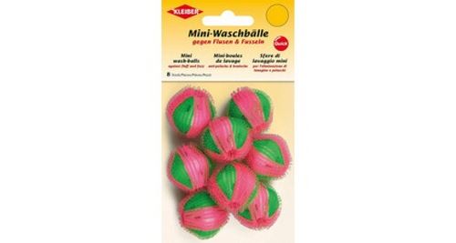 Kleiber kleiber mini boules de lavage, rose/vert noir