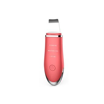 Épurateur ultrasonique de peau, peau spatule pores nettoyant exfoliant solvant comédons,rouge - 1