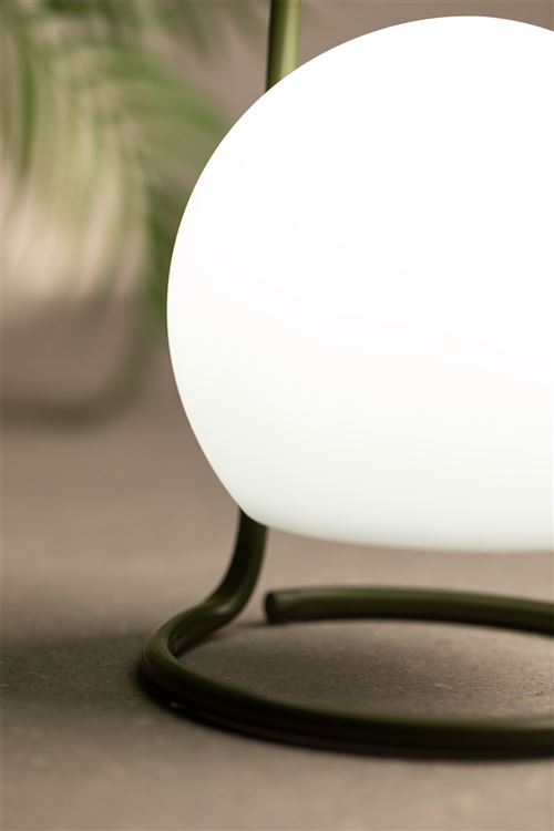 Lampe extérieur sans fil rechargeable Lucerna LED Ethimo - gris