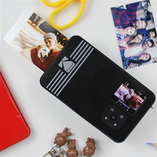 Imprimante Photo Portable KODAK Mini 2 Retro 4PASS + 68 Feuilles – Neuve
