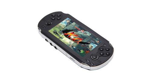 Console de jeu classique rétro portable portable 800 jeux intégrés de 4,3 pouces - noir