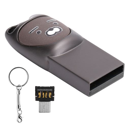 GENERIQUE - Clé USB - 64 Go - Gris Foncé - Image 2
