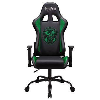 Chaise gaming Harry Potter Serpentard Noir et Vert - 1