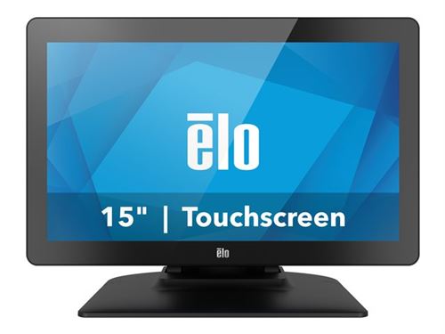 Elo 1502LM - Medical Grade - écran LED - 15.6 - écran tactile - 1920 x 1080 Full HD (1080p) @ 60 Hz - 250 cd/m² - 700:1 - 30 ms - HDMI, VGA, USB-C - haut-parleurs - noir