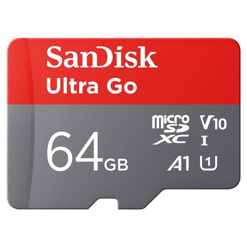 SanDisk Ultra - Carte mémoire flash (adaptateur microSDXC vers SD inclus(e)) - 1.5 To - A1 / UHS Class 1 / Class10 - microSDXC UHS-I
