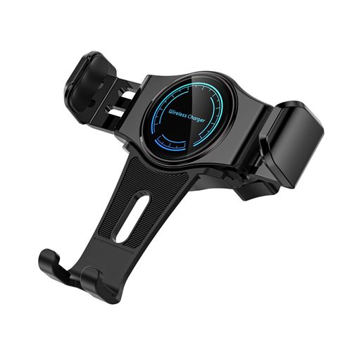Accessoire téléphonie pour voiture CS-0820, sans fil, entièrement automatique, noir profond