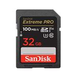 SanDisk Extreme Pro - Carte mémoire flash - 32 Go - Video Class V30 / UHS-I U3 / Class10 - SDHC UHS-I