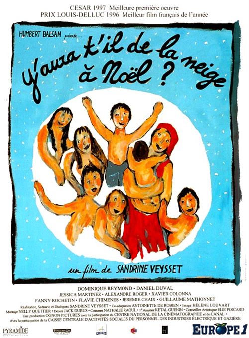 Affiche de Cinéma Originale - Y'aura-t-il de la neige à Noël - 1996 - 40x60cm