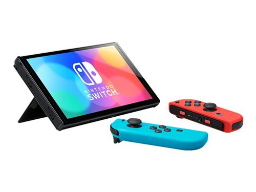 Console Nintendo Switch modèle OLED Edition Mario Rouge - Console