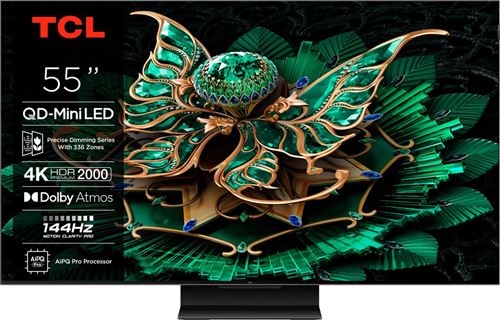 Téléviseur MiniLED QD 4K TCL 55Q7C 55 pouces 4K UHD