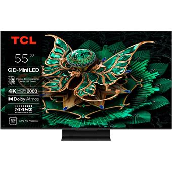 Téléviseur MiniLED QD 4K TCL 55Q7C - 55 pouces 4K UHD - 1