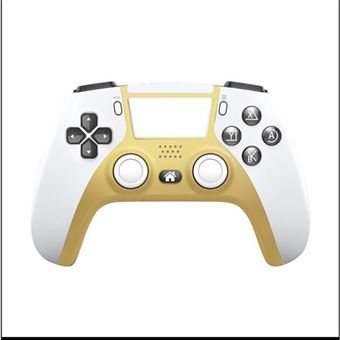 Manette sans Fil pour PS4 avec Double Vibration et Gyroscopique 6 Axes et Fonction Audio Compatible Avec PS4/Pro/Slim/PC / SW - 1