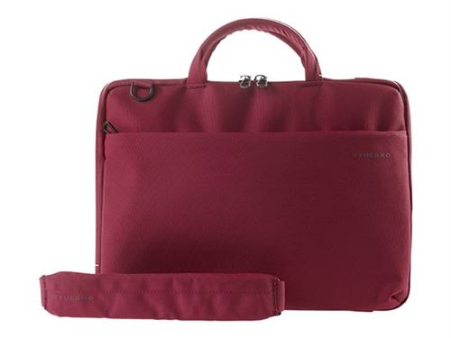 Tucano Darkolor - Sacoche pour ordinateur portable - 14 - rouge