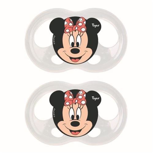 Lot 2 sucettes Soft Touch Friends Minnie - 18-36 mois