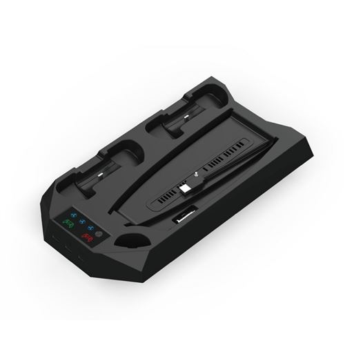 GENERIQUE - Socle de refroidissement 2 en 1 pour PS5 - Noir - Image 2