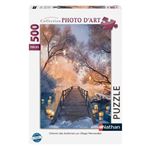 Puzzle 500 pièces - Chemin des Lanternes