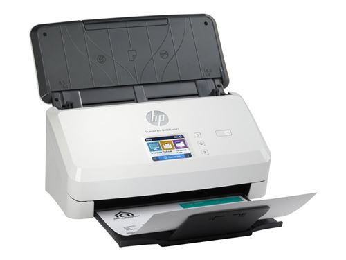 HP Scanjet Pro N4000 Snw1 Sheet-Feed - Scanner De Documents - Cmos / Cis - Recto-Verso - 216 X 3100 Mm - 600 Dpi X 600 Dpi - Jusqu'À 40 Ppm (Mono) - Chargeur Automatique De Documents (50 Feuilles) - Jusqu'À 4000 Pages Par Jour - Usb 3.0, Lan, Wi-Fi(N)
