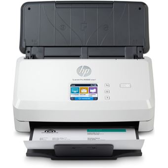 HP Scanjet Pro N4000 snw1 Sheet-feed - Scanner de documents - CMOS / CIS - Recto-verso - 216 x 3100 mm - 600 dpi x 600 dpi - jusqu'à 40 ppm (mono) - Chargeur automatique de documents (50 feuilles) - jusqu'à 4000 pages par jour - USB 3.0, LAN, Wi-Fi(n) - 1