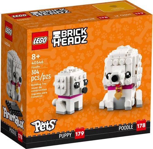 LEGO® BrickHeadz™ 40546 Les caniches État correct - N/A reconditionné disponible sur Fnac