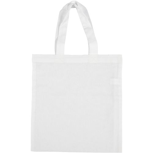Creative Sac en coton 28 x 30 cm blanc