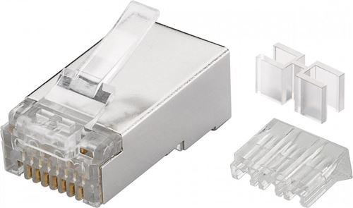Prises RJ45 Cat6A STP à sertir (x10)