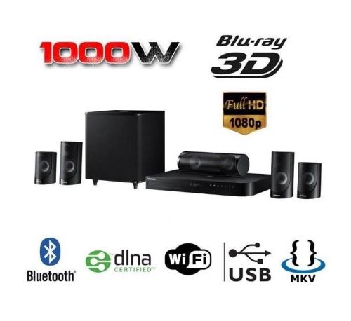 Samsung Ht J5500 5.1 Heimkino System 1000 Watt Bluetooth Schwarz Samsung HT-J5500 - Système Home Cinema - canal 5.1 - 1000 Watt (Totale