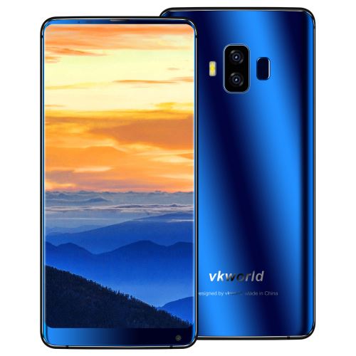 Smartphone Vkworld S8 64Go/4Go 5.99 4G-LTE 18: 9 Plein écran Android 7.0 Bleu