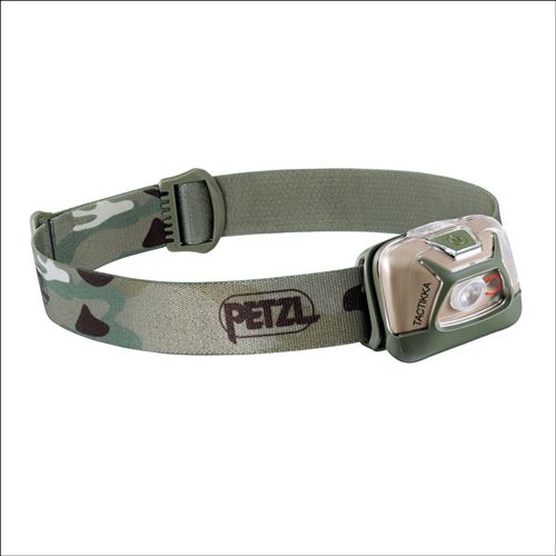 Petzl Tactikka Camouflage E093HA01 - Lampe Frontale Polyvalente 300 Lumens