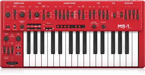 Behringer MS-1 Red synthétiseur monophonique analogique