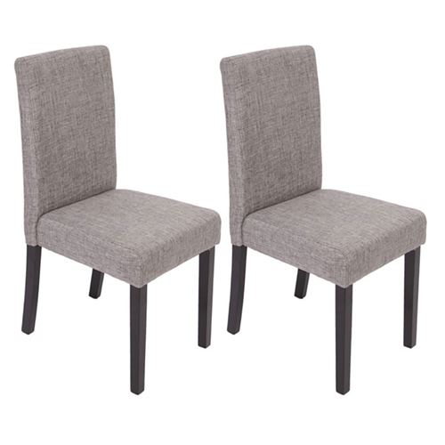 Mendler Gris Lot De 2 Chaise Interieur Non Pliable En Plastique H. 90 Cm - Image 3