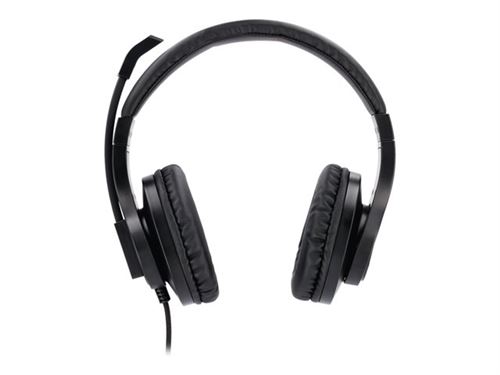 Hama PC Office Headset HS-P350 - Micro-casque - circum-aural - filaire - jack 3,5mm - noir