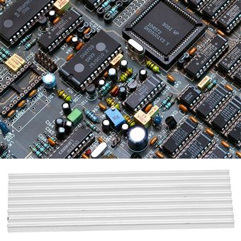 10pcs M2-3 (Q22 * 3 * 70-White) Dissipateur Thermique en Aluminium  Dissipateur de chaleur pour M.2 2280 SSD - Disques durs externes