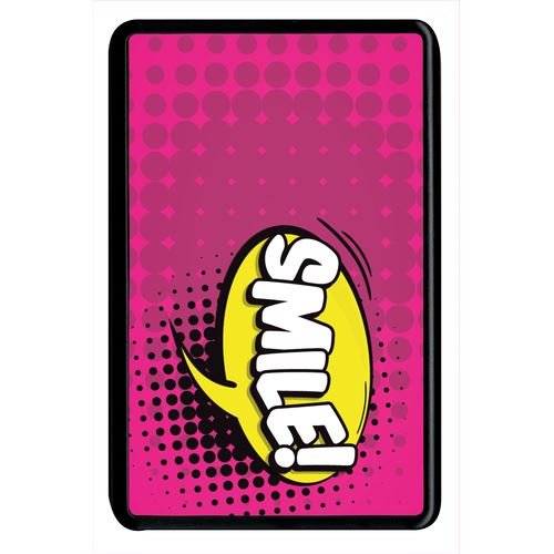 Coque Amazon Kindle Fire 7 Smile Fond Rose