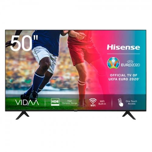 Hisense 50A7100F - Classe de diagonale 50 A7100F Series TV LCD rétro-éclairée par LED - Smart TV - VIDAA - 4K UHD (2160p) 3840 x 2160 - HDR - LED à éclairage direct - noir