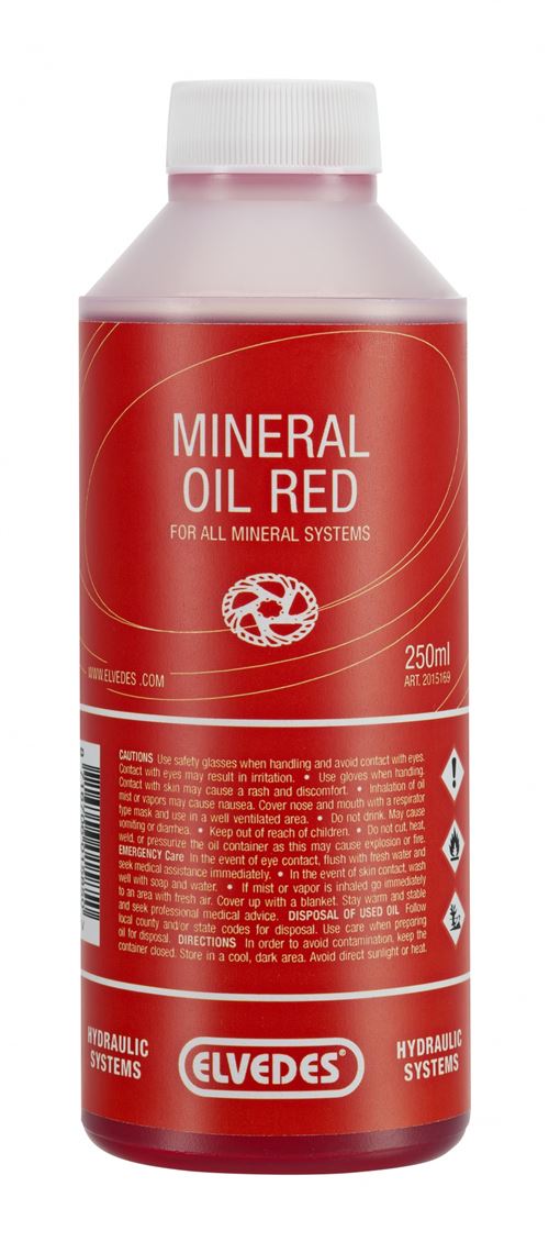 Elvedes huile minérale rouge Shimano 250 ml