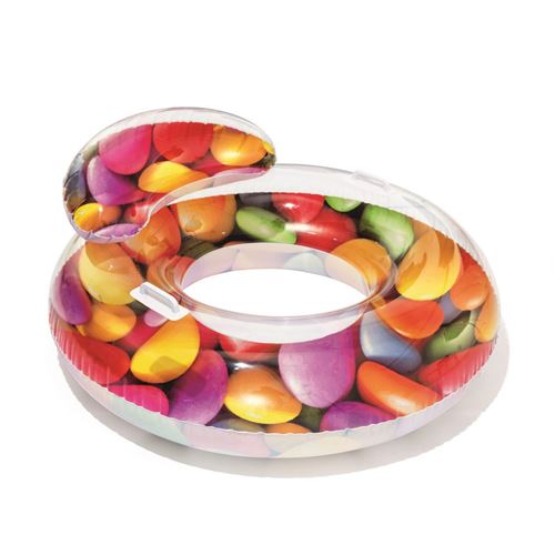 Bouée gonflable baignade Bestway Candy delight lounge Jaune taille : UNI réf : 0