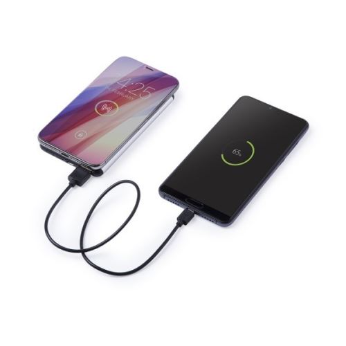 Power Bank Sans Fil 5000 mAh 146139 - Argenté