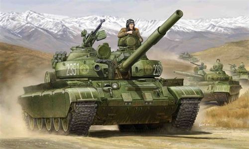 Russian T-62 Bdd Mod. 1984 - 1:35e - Trumpeter