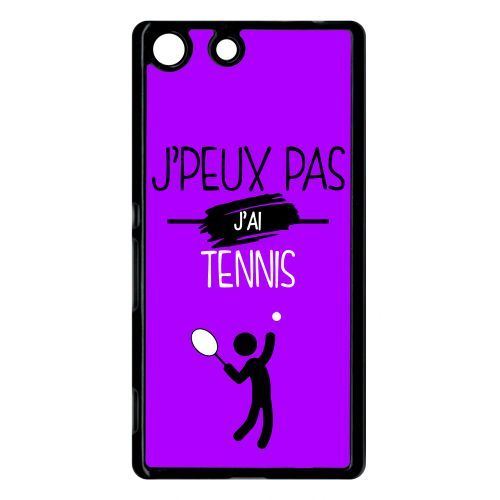 Coque sony xperia m5 j peux pas j ai tennis 7
