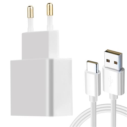 Vivo - Chargeur maison - 33W Power Delivery + Câble USB A/USB C - Blanc -  Câble USB - Rue du Commerce